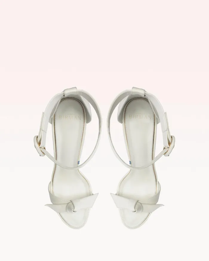 Platforms Women Alexandre Birman White Platform Sandals For Wedding 8211 Clarita Platform Bridal 120 8211 Alexandre Birman Bridal White andamp Golden