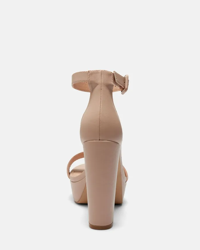 Platforms Women NOVO Shoes LADYSMITH Nude Platform Heels Platforms Women NOVO Shoes LADYSMITH Nude Platform Heels