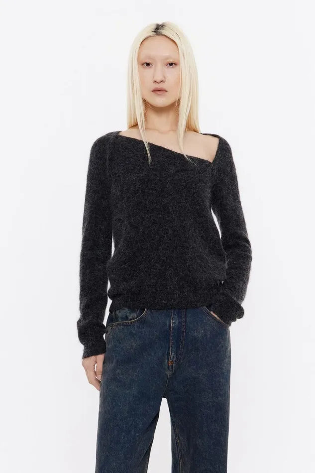Plum Mohair Jumper Plum Women Bimba Y Lola Knitwear