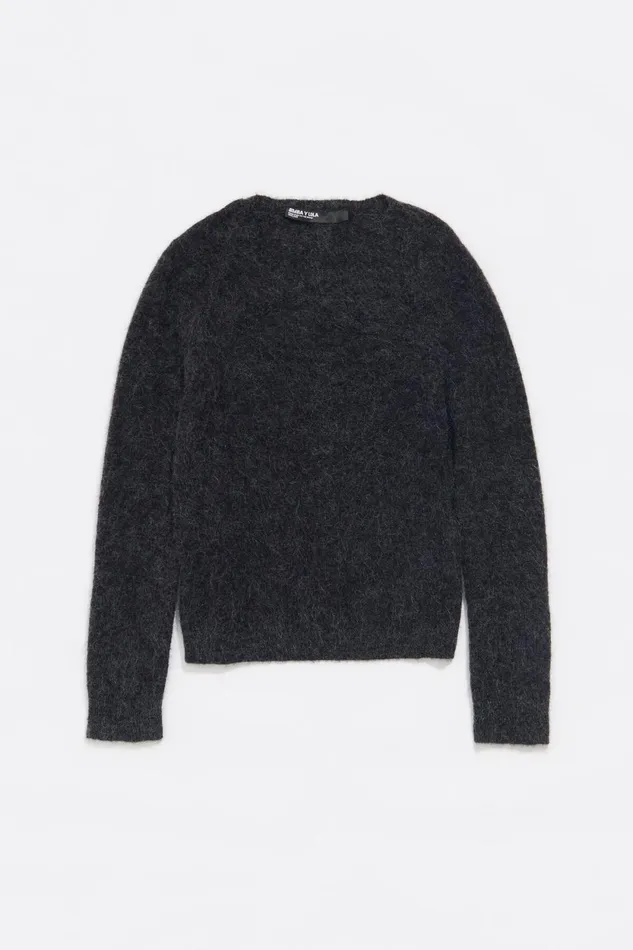 Plum Mohair Jumper Plum Women Bimba Y Lola Knitwear Plum Mohair Jumper Plum Women Bimba Y Lola Knitwear