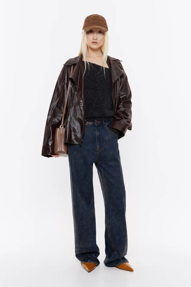 Plum Mohair Jumper Plum Women Bimba Y Lola Knitwear Plum Mohair Jumper Plum Women Bimba Y Lola Knitwear