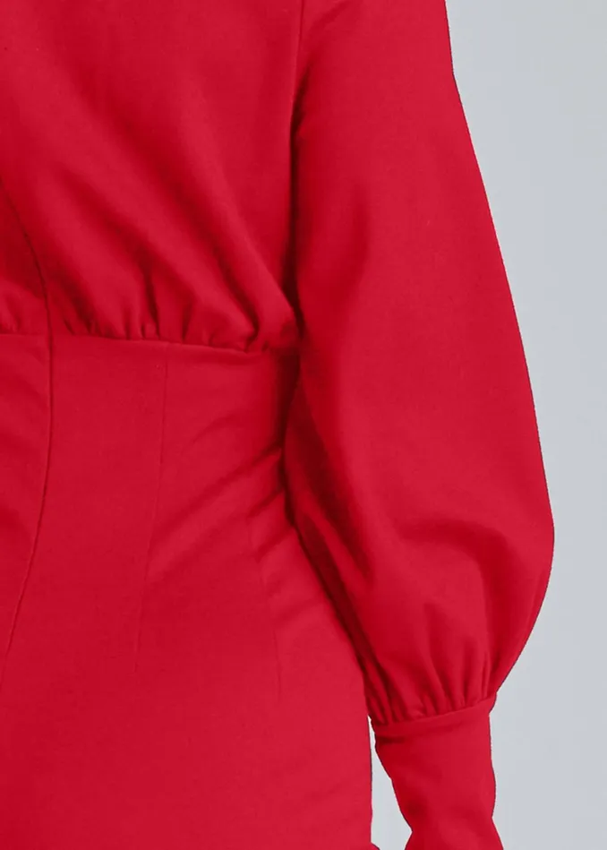 PLUNGING NECKLINE JUMPSUIT Red Women VENUS Occasion Jumpsuits and Rompers