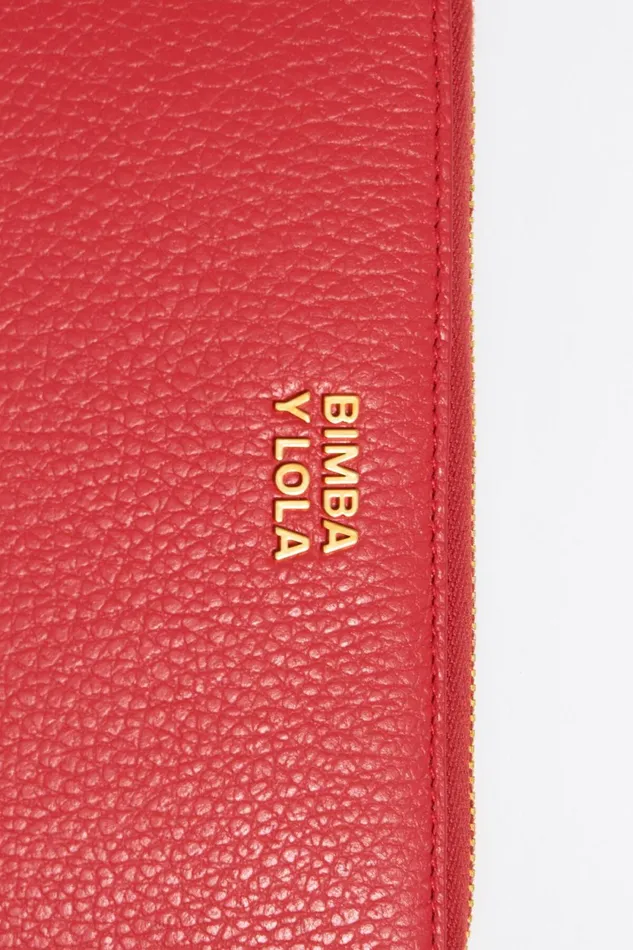 Poppy Red Leather Horizontal Wallet Poppy Red Women Bimba Y Lola Billfolds Poppy Red Leather Horizontal Wallet Poppy Red Women Bimba Y Lola Billfolds
