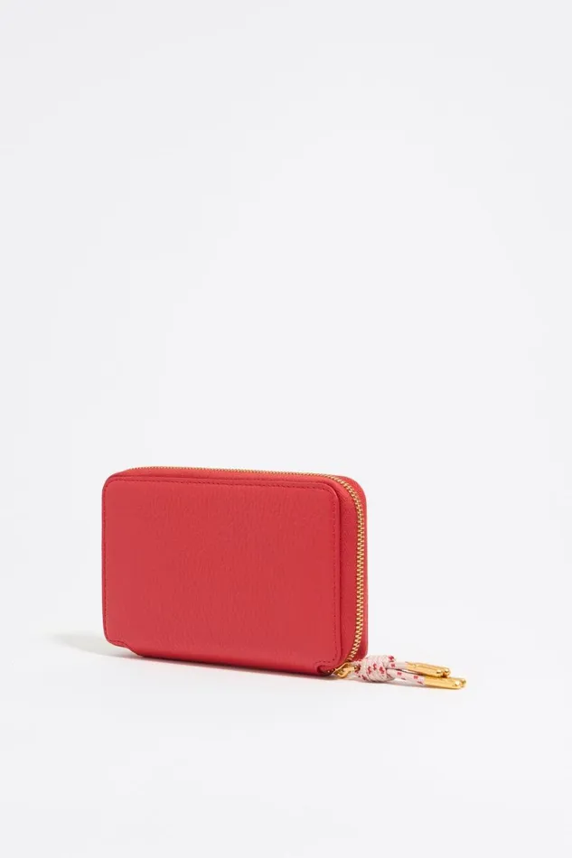 Poppy Red Leather Horizontal Wallet Poppy Red Women Bimba Y Lola Billfolds Poppy Red Leather Horizontal Wallet Poppy Red Women Bimba Y Lola Billfolds