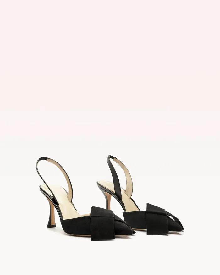 Pumps Women Alexandre Birman Bonny 85 Suede Black Black
