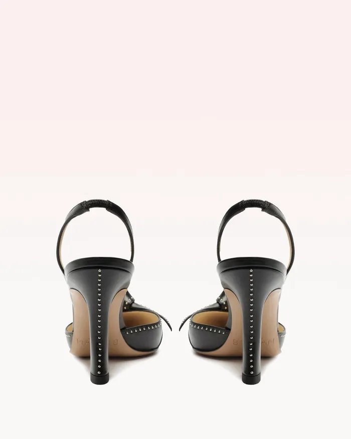 Pumps Women Alexandre Birman Clarita Bell Slingback 85 Studs Black Alexandre Birman Clarita Slingback Black