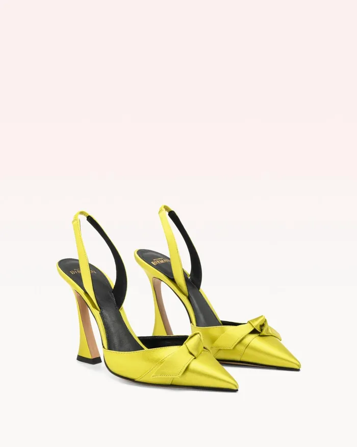 Pumps Women Alexandre Birman Clarita Bell Slingback Lime Lime