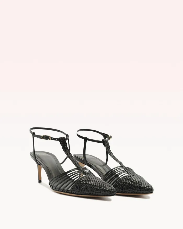 Pumps Women Alexandre Birman Nessa Woven 60 Black