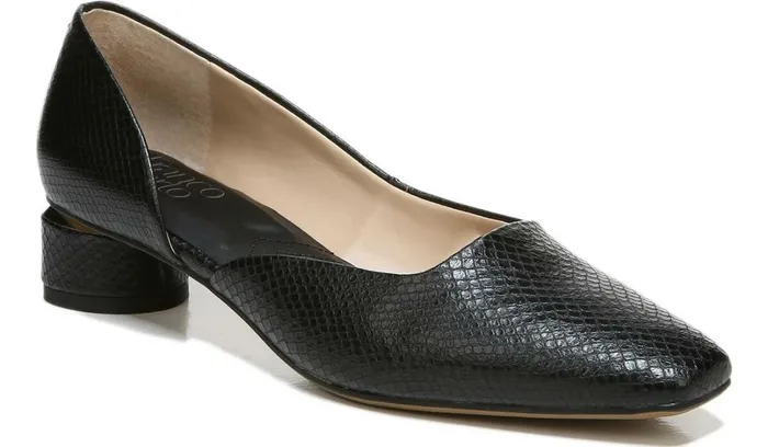 Pumps Women Franco Sarto Franco Citrus Pump Black Faux Leather