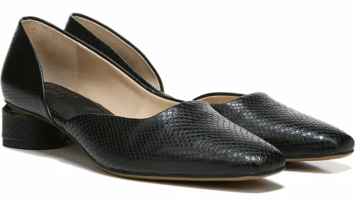 Pumps Women Franco Sarto Franco Citrus Pump Black Faux Leather