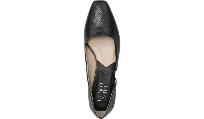 Pumps Women Franco Sarto Franco Citrus Pump Black Faux Leather
