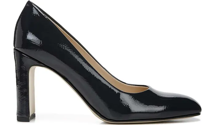 Pumps Women Franco Sarto Franco Gianna Pump Midnight Faux Leather