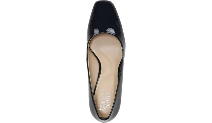 Pumps Women Franco Sarto Franco Gianna Pump Midnight Faux Leather