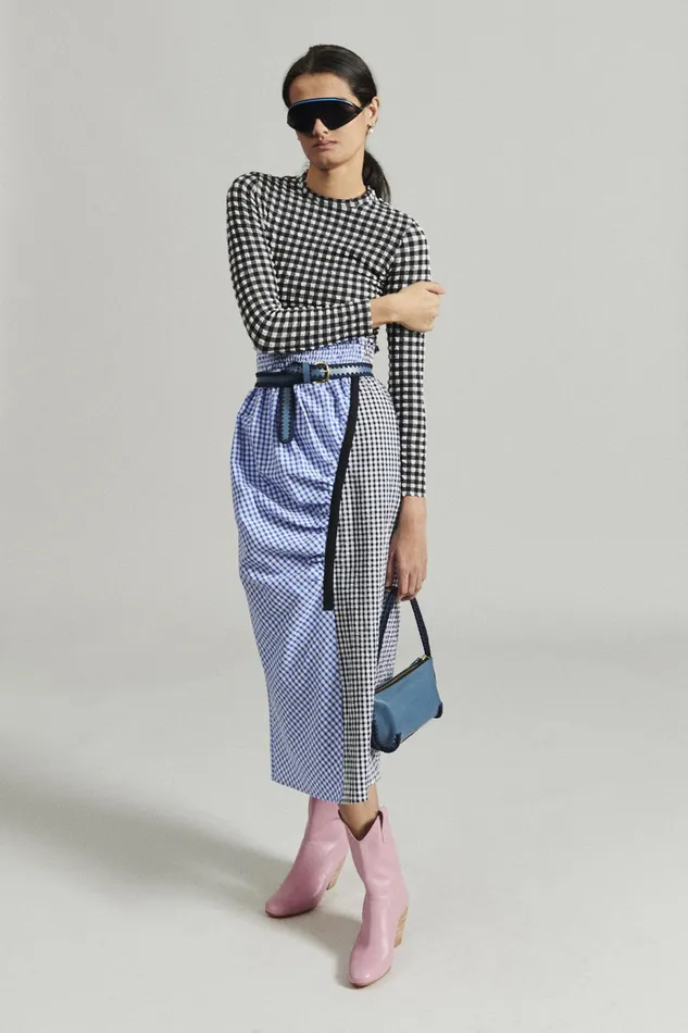 Rachel Comey Belts Women Thin Crochet Estate Belt Azure Rachel Comey Belts Women Thin Crochet Estate Belt Azure