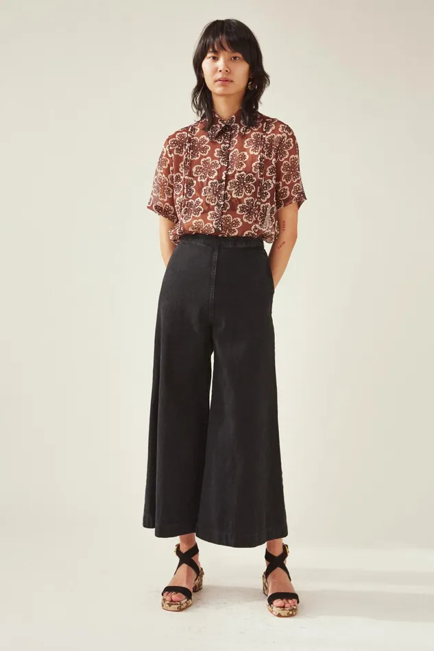 Rachel Comey Denim Women Absolute Pant Washed Black Denim