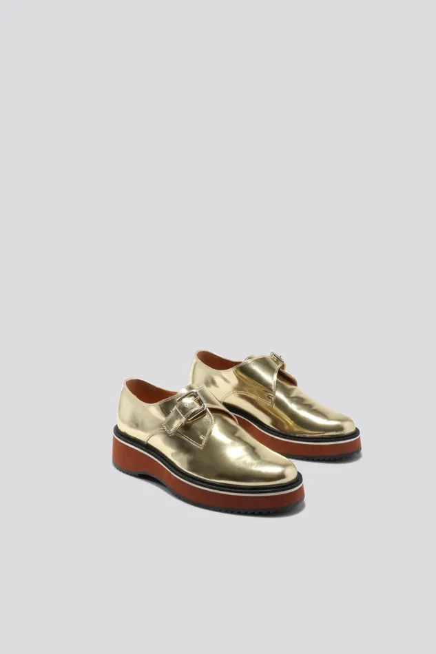 Rachel Comey Flats Loafers Women Curb Flat Gold