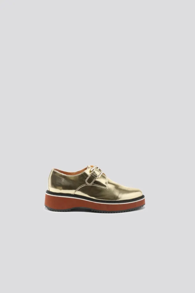 Rachel Comey Flats Loafers Women Curb Flat Gold