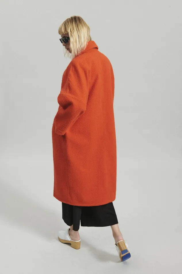 Rachel Comey Jackets Outerwear Women Pantheon Coat Persimmon