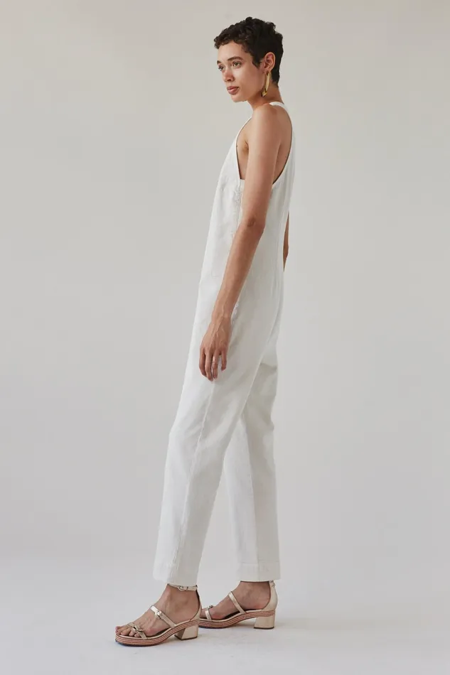 Rachel Comey Jumpsuits Women Buxton Jumpsuit Dirty White