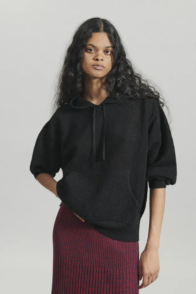 Rachel Comey Knits Women Artigas Hoodie Black
