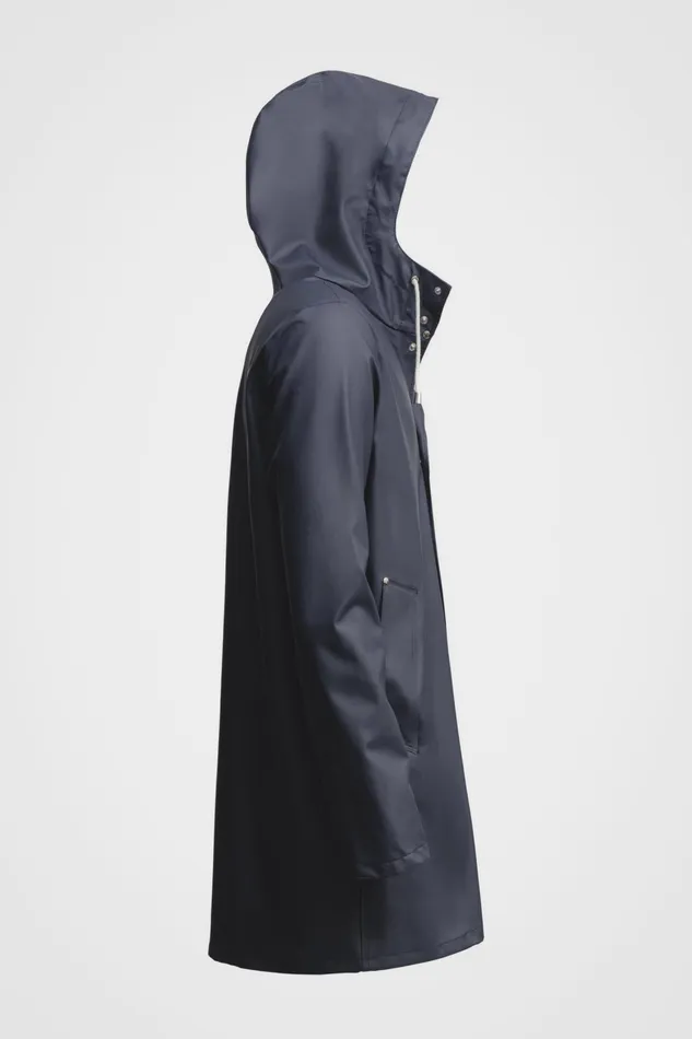 Raincoats Women Stutterheim Stockholm Lightweight Raincoat Navy