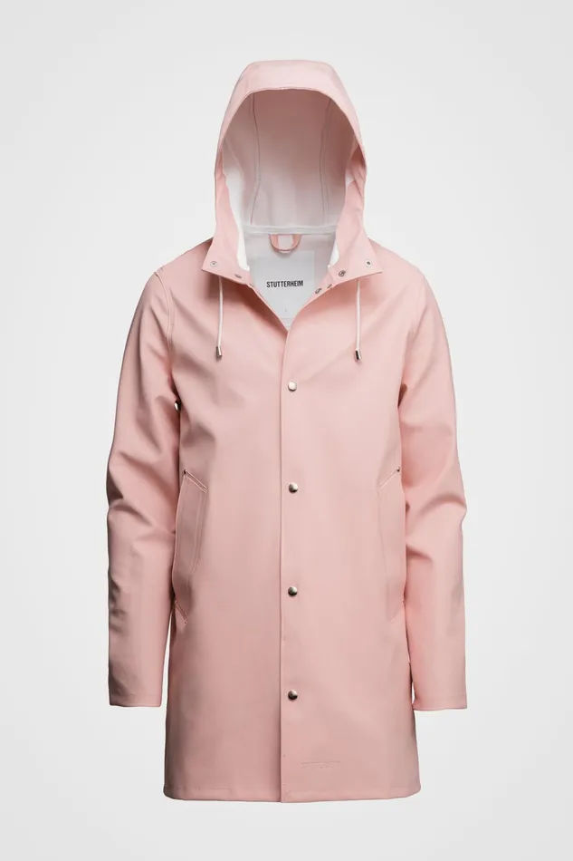 Raincoats Women Stutterheim Stockholm Raincoat Pale Pink