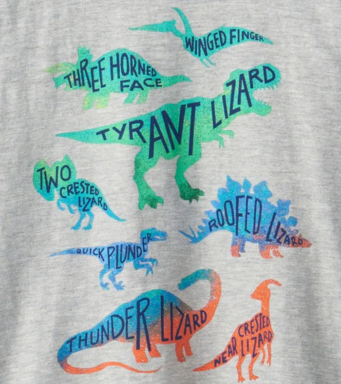 Real Dinos Long Sleeve TShirt Hatley