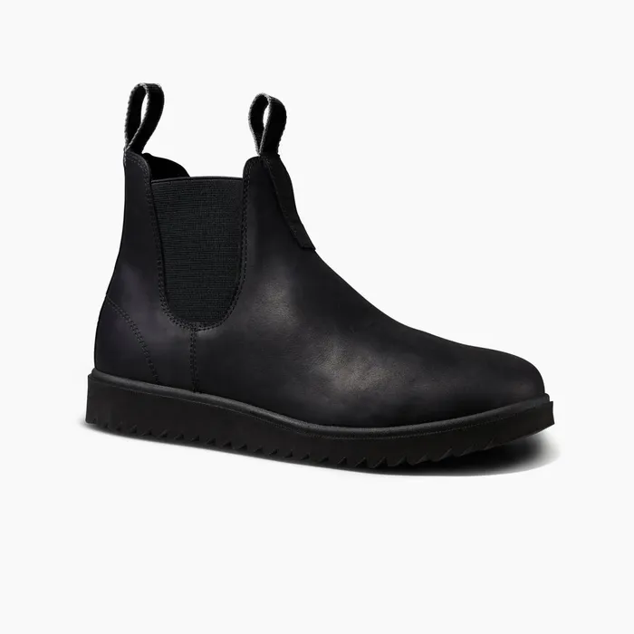 Reef Boots Otis All Black Leather 8211 Men Reef Boots Otis All Black Leather 8211 Men