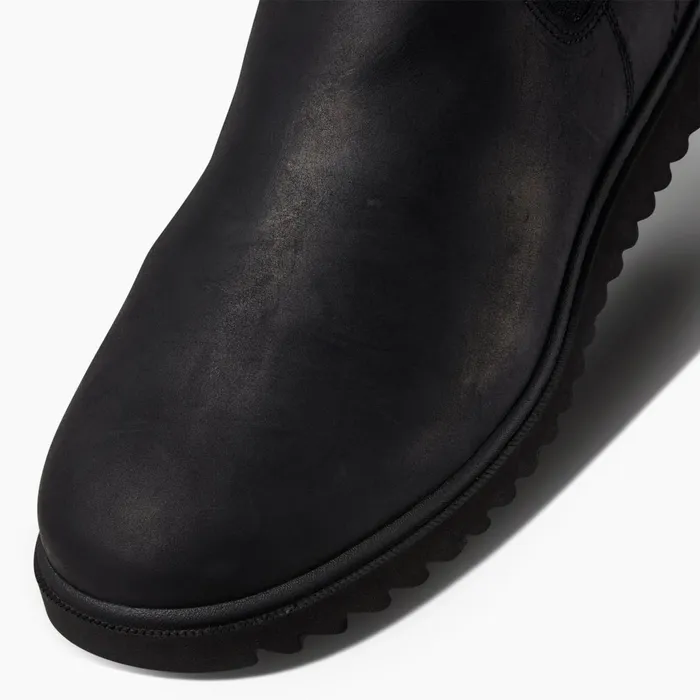 Reef Boots Otis All Black Leather 8211 Men Reef Boots Otis All Black Leather 8211 Men