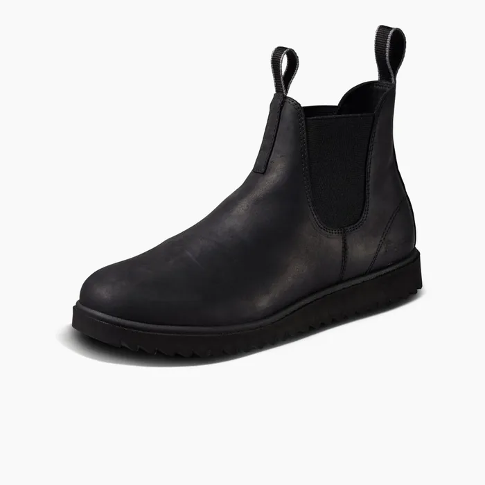 Reef Boots Otis All Black Leather 8211 Men Reef Boots Otis All Black Leather 8211 Men