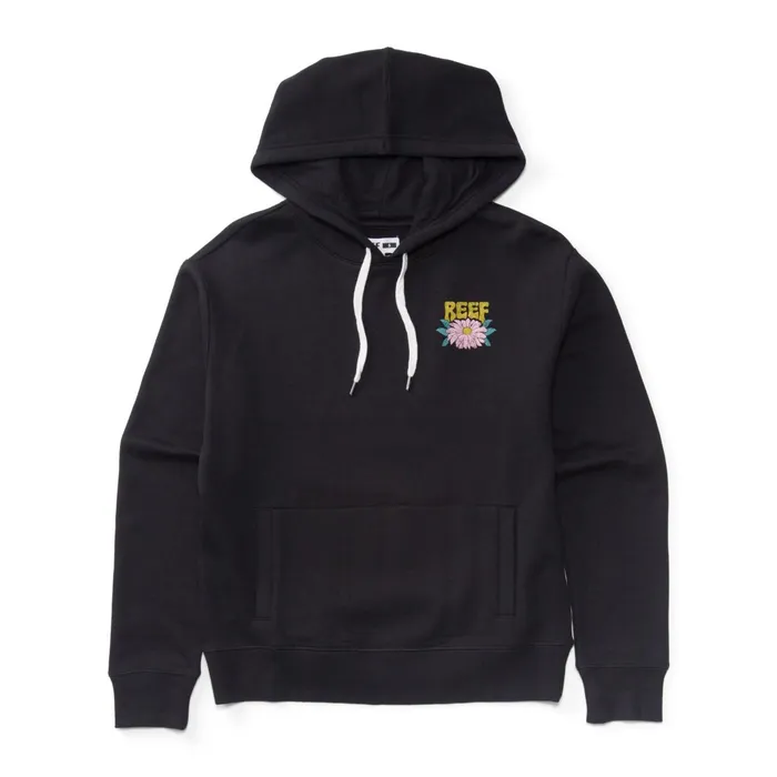 Reef Hoodies Sweaters and Jackets Josie Pullover Hoodie Caviar 8211 Women Reef Hoodies Sweaters and Jackets Josie Pullover Hoodie Caviar 8211 Women