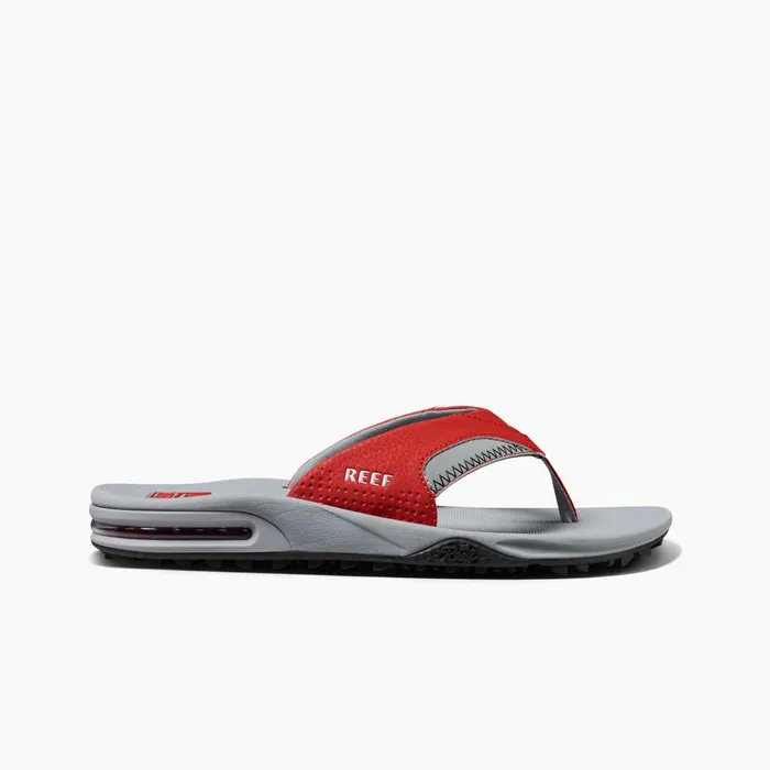 Reef Sandals Fanning Pregame Redgrey 8211 Men