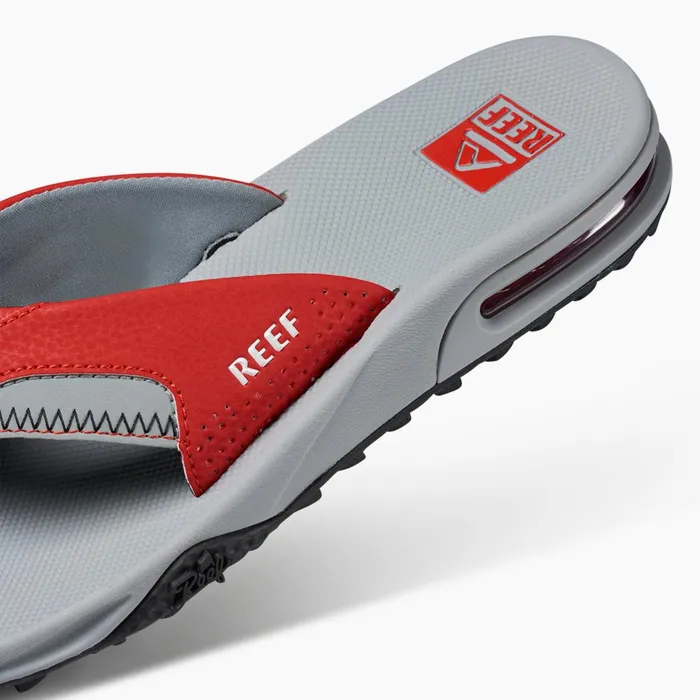 Reef Sandals Fanning Pregame Redgrey 8211 Men Reef Sandals Fanning Pregame Redgrey 8211 Men