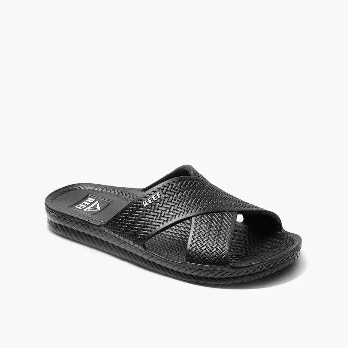 Reef Sandals Water X Slide Black 8211 Women Reef Sandals Water X Slide Black 8211 Women