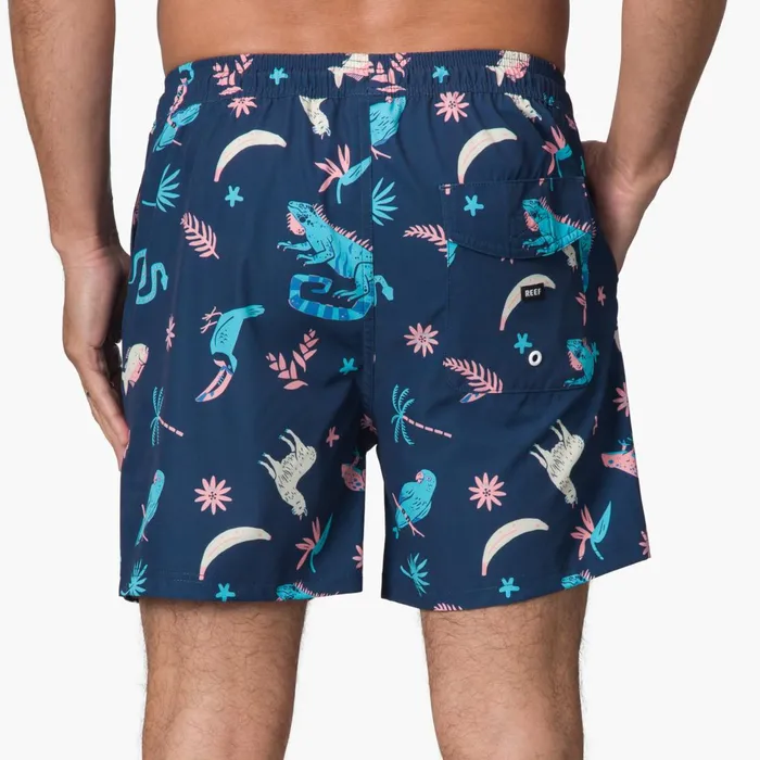 Reef Shorts Boardshorts and Pants Myers Elastic Waist Short 16034 Insigna Blue 8211 Men