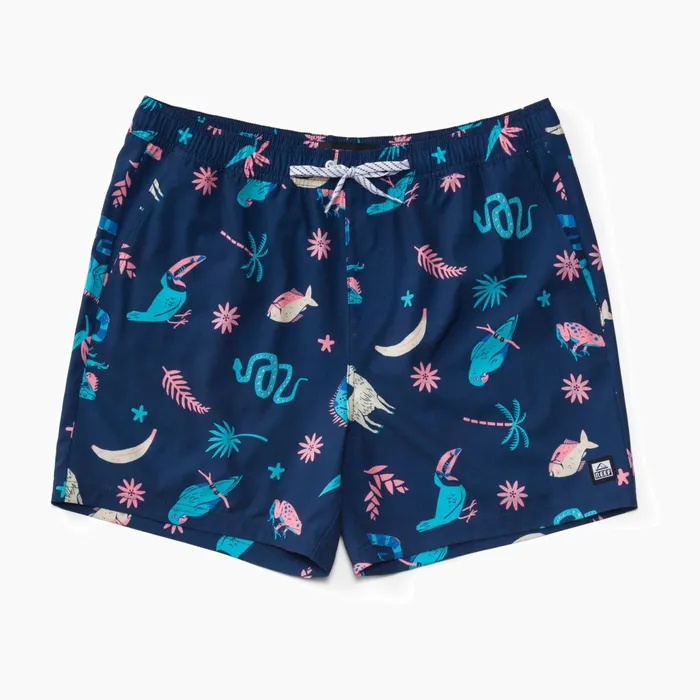 Reef Shorts Boardshorts and Pants Myers Elastic Waist Short 16034 Insigna Blue 8211 Men