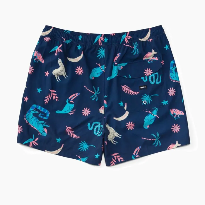Reef Shorts Boardshorts and Pants Myers Elastic Waist Short 16034 Insigna Blue 8211 Men