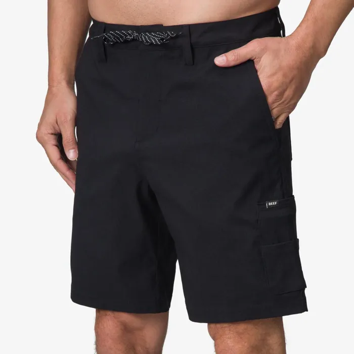 Reef Surf Shirts and UPF Apparel Bramble Utility Upf 40 Walkshort Caviar 8211 Men Reef Surf Shirts and UPF Apparel Bramble Utility Upf 40 Walkshort Caviar 8211 Men