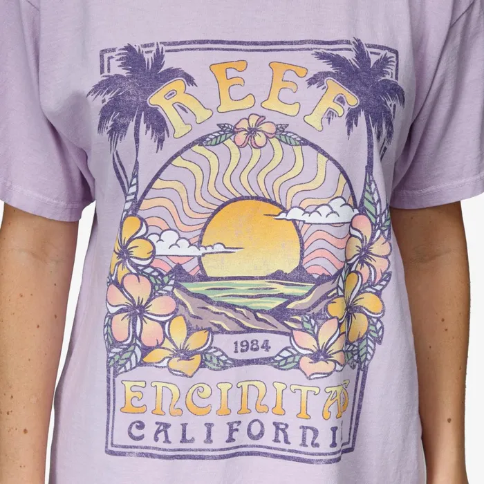 Reef TShirts Tanks and Dresses Boyfriend Tee Lavendar Frost 8211 Women