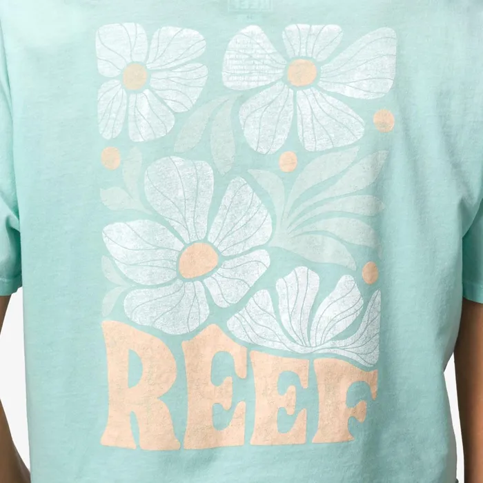 Reef TShirts Tanks and Dresses Koda 18034 Crop Tee Eggshell 8211 Women Reef TShirts Tanks and Dresses Koda 18034 Crop Tee Eggshell 8211 Women