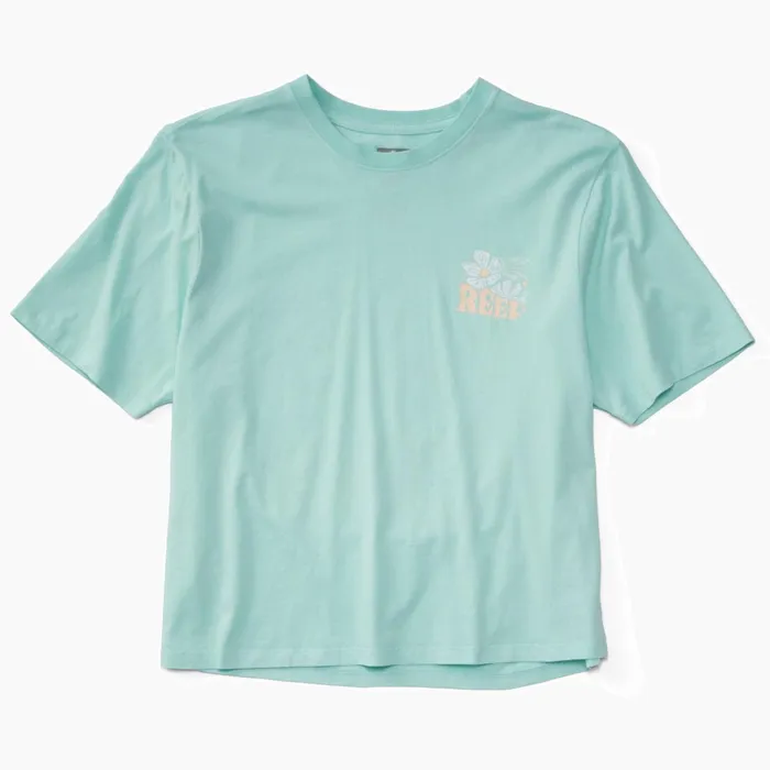 Reef TShirts Tanks and Dresses Koda 18034 Crop Tee Eggshell 8211 Women Reef TShirts Tanks and Dresses Koda 18034 Crop Tee Eggshell 8211 Women