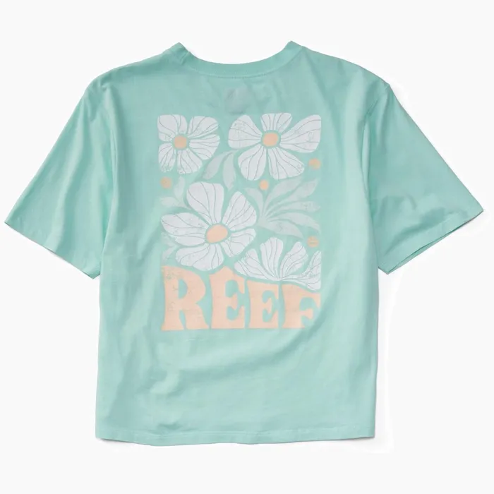 Reef TShirts Tanks and Dresses Koda 18034 Crop Tee Eggshell 8211 Women Reef TShirts Tanks and Dresses Koda 18034 Crop Tee Eggshell 8211 Women