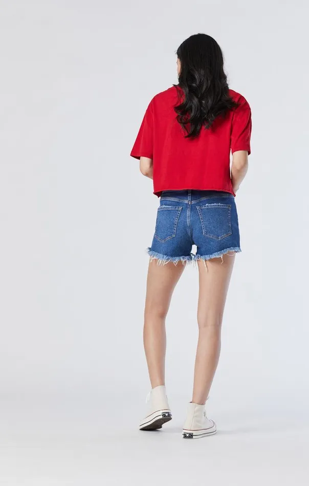 Rosie Boyfriend Short In Mid Ripped Stretch Women Mavi Jeans Shorts Rosie Boyfriend Short In Mid Ripped Stretch Women Mavi Jeans Shorts