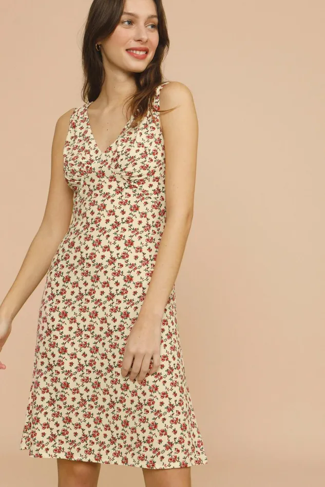 Rouje SILVIA Dress Rosita Ecru Women Dresses