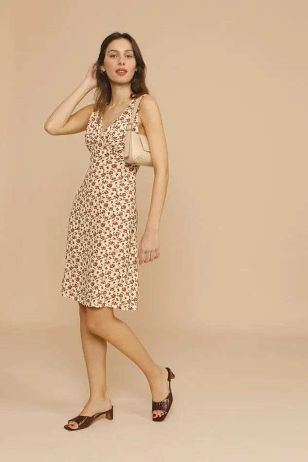 Rouje SILVIA Dress Rosita Ecru Women Dresses