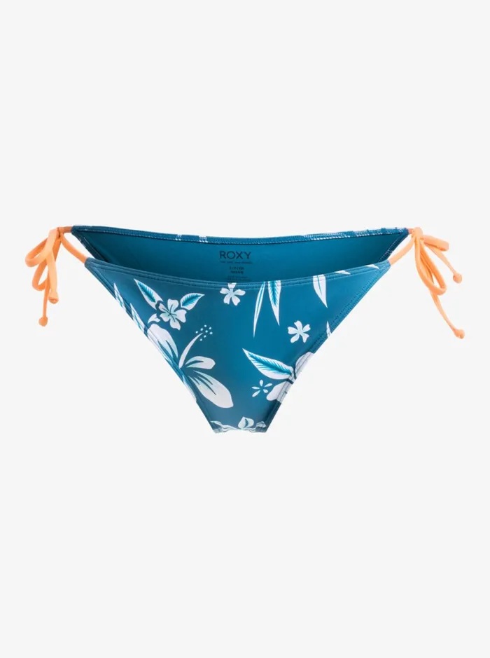 Roxy Active Swimsuits Roxy Life Reef Bloom Bikini Bottoms Moroccan Blue Alahia 8211 Women