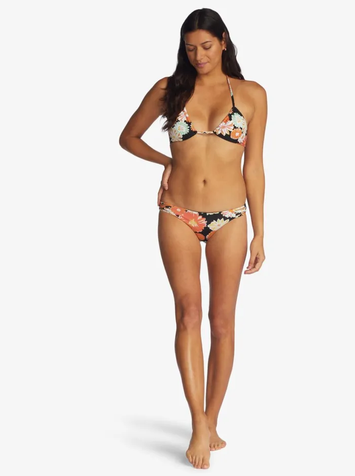 Roxy Bikinis Printed Beach Classics Hipster Bikini Bottoms Anthracite Boogie Chillen 8211 Women