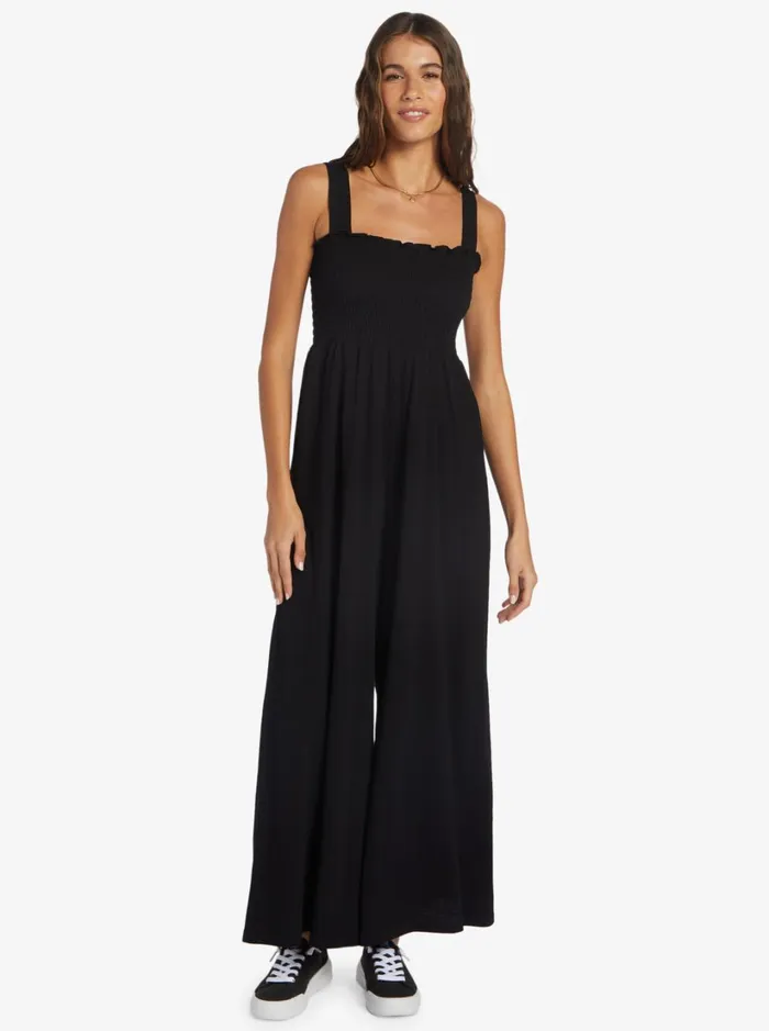 Roxy Dresses Just Passing By Jumpsuit Anthracite 8211 Women