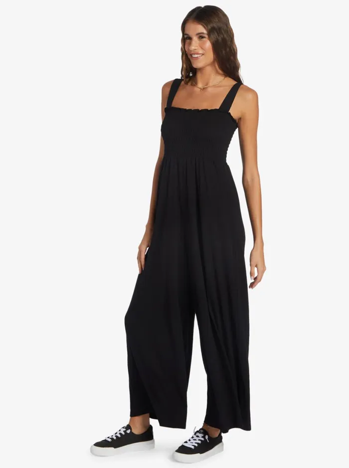 Roxy Dresses Just Passing By Jumpsuit Anthracite 8211 Women