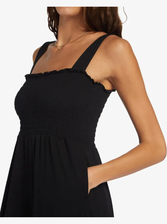 Roxy Dresses Just Passing By Jumpsuit Anthracite 8211 Women